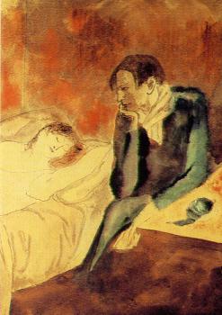 Pablo Picasso : sleeping woman